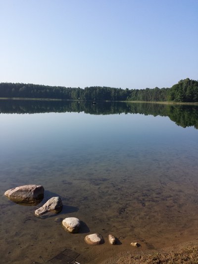 Aplinkosaugininkai prašo ežerų neteršti putomis/ Edvardo Grigo asm. archyv. nuotr.