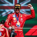 Meksikoje – ilgai lauktas „Ferrari“ triumfas ir bauda Verstappenui