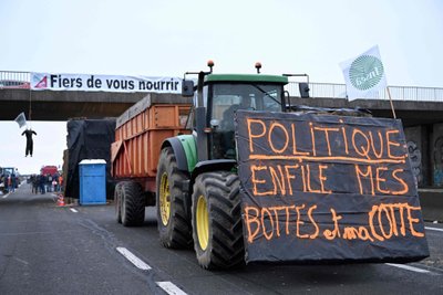 Ūkininkų protestas Prancūzijoje