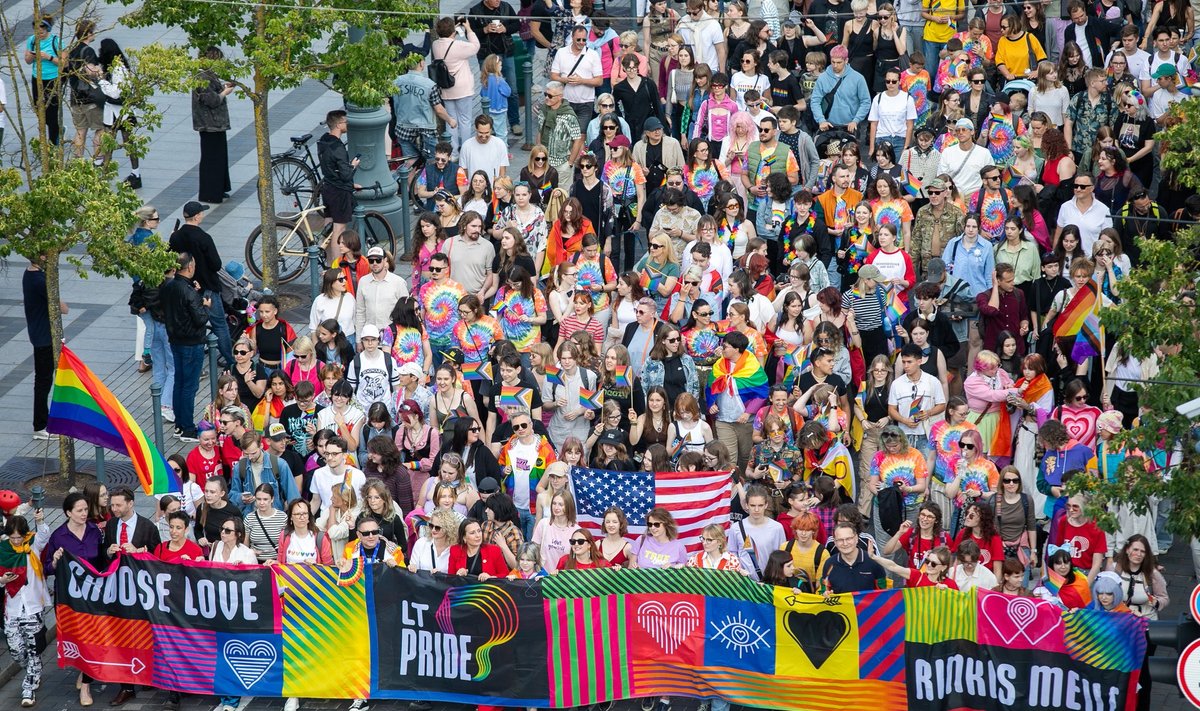 LGBT bendruomenės eitynės "LT Pride" 2024