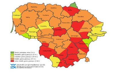 Miškų gaisringumas