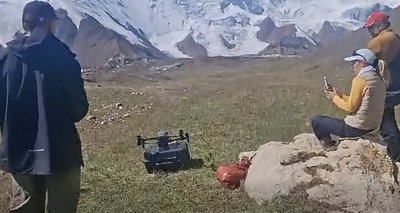 Alpinistų paieška kalnuose