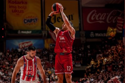 Billy Baronas ("Olimpia Milano" nuotr.)