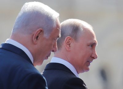 Benjaminas Netanyahu, Vladimiras Putinas