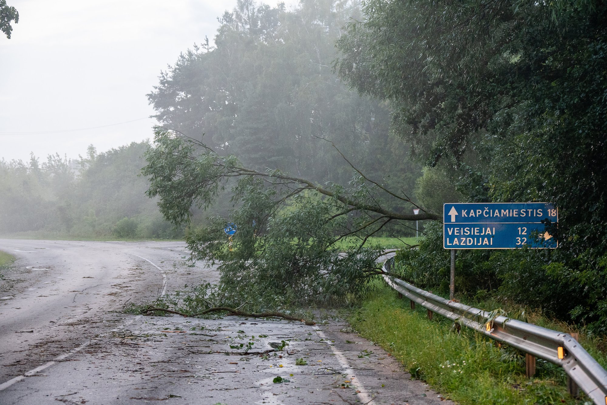 Lithuanian weather to be disrupted by Cyclone Karolina: squalls warned