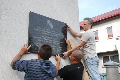 Antanas Balkė (dešinėje)