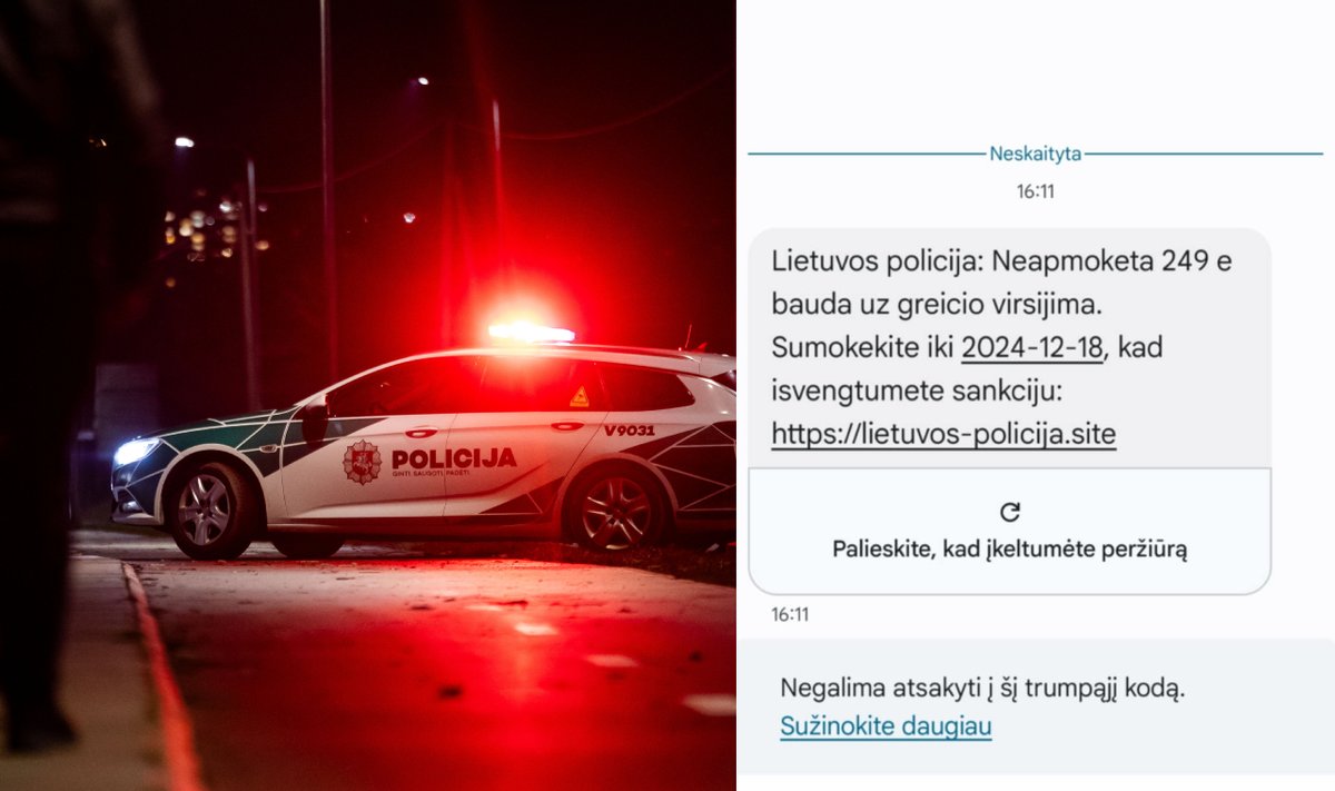 Policija įspėja dėl sukčių