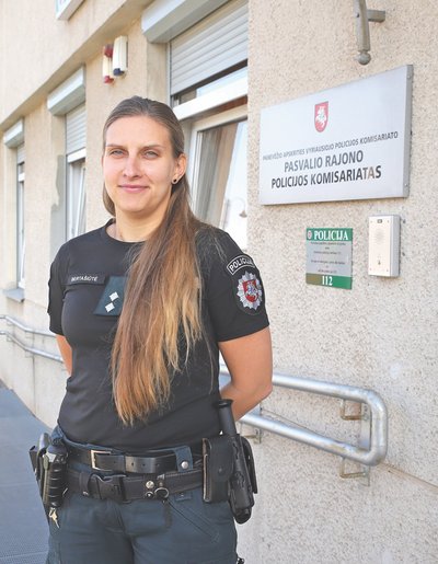Pasvalio bendruomenės pareigūnė Modesta Bertašiūtė