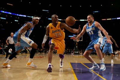 Carmelo Anthony, Kobe Bryantas ir Linas Kleiza