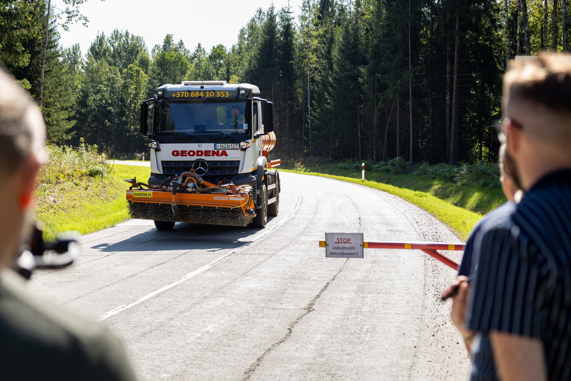 Rūdninkai military training ground road repair tender ends in fiasco