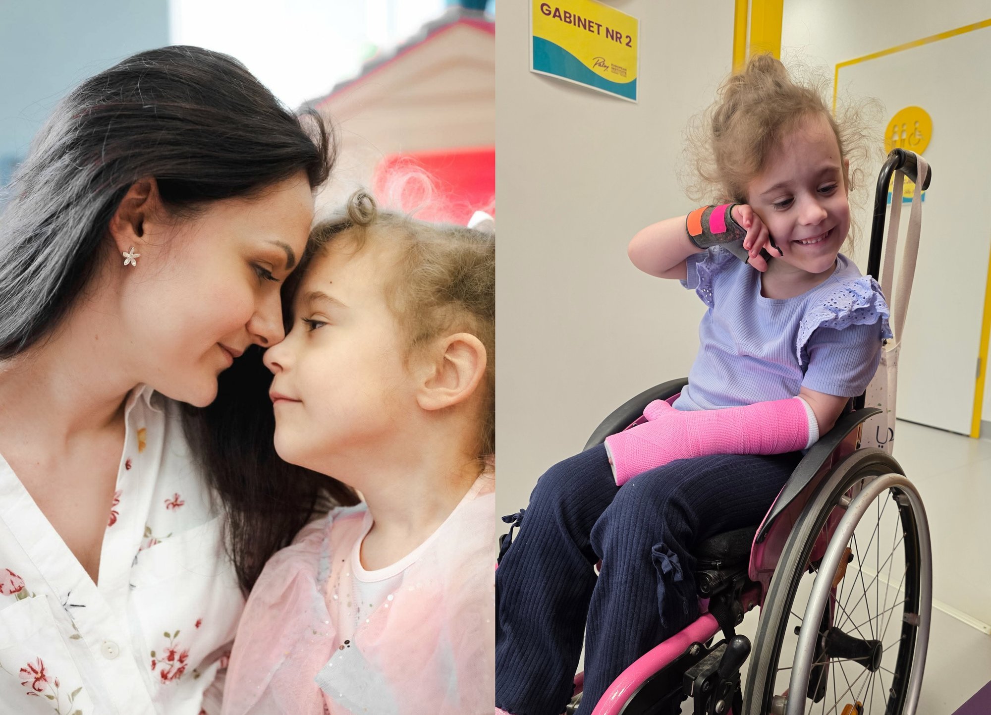 Born Premature, Suffered Stroke, Now Lives with Disability: Nikolė and Her Family's Story