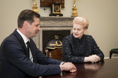 Kęstutis Mažeika, Dalia Grybauskaitė