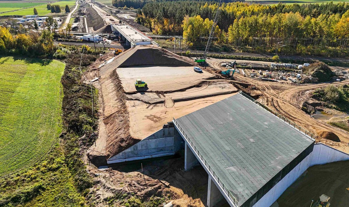 Rail Baltica pagrindinės linijos statyba Lietuvoje