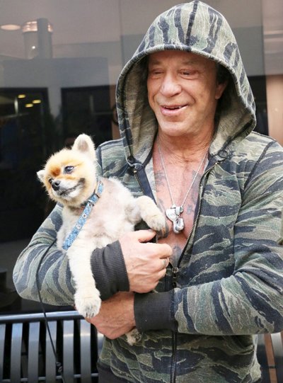 Mickey Rourke dabar