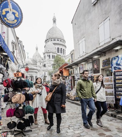 La Basilique du Sacré Coeur, Paryžius (Prancūzija)