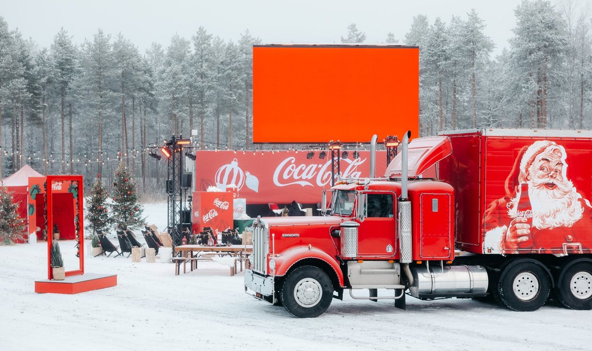 Coca-Cola Kalėdų karavanas atvyksta į Vilnių