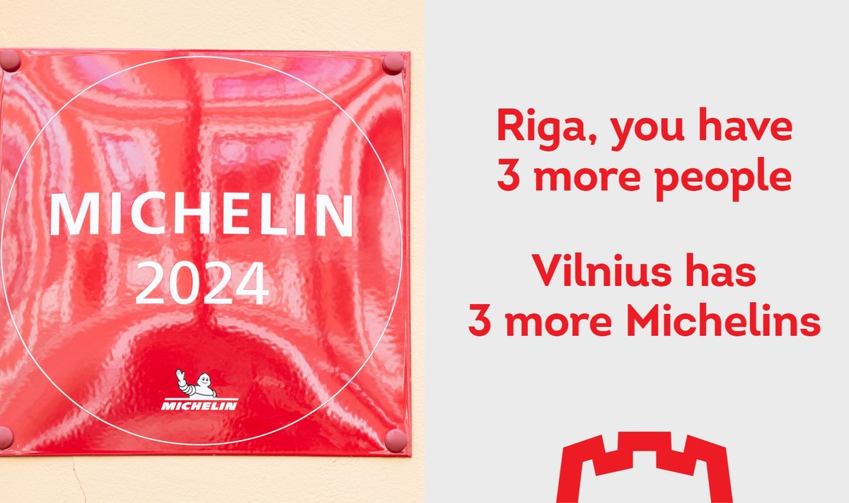 „Michelin“ ženklas, „Go Vilnius“ įrašas 