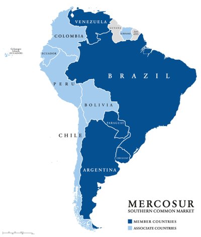 MERCOSUR šalys