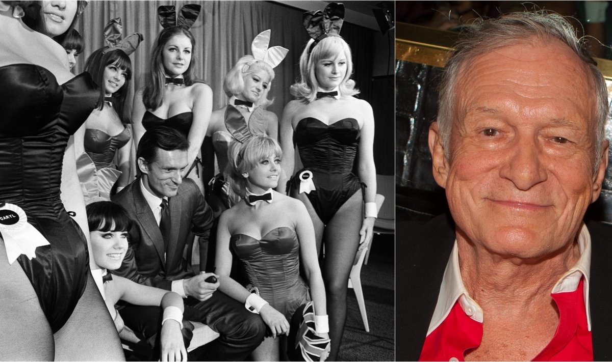 Hugh Hefneris ir "Playboy" modeliai