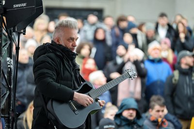 Protestas &bdquo;&Scaron;ALIN RANKAS!&ldquo;