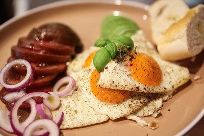 Lėtai keptas kiaušinis