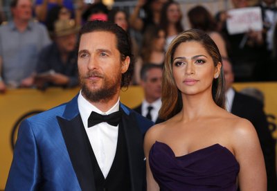 Matthew McConaughey ir Camila Alves