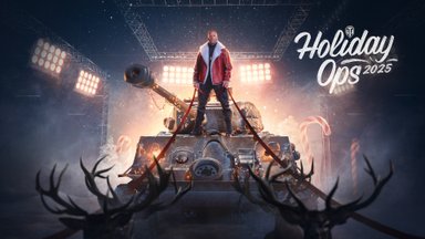 Jasonas Stathamas perima „World of Tanks“ tankų vado vaidmenį „Holiday Ops 2025“ renginyje