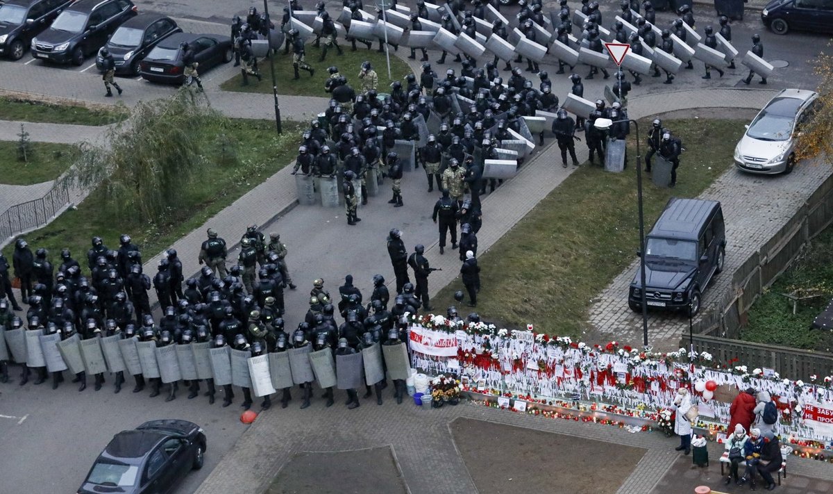 Protestai Baltarusijoje