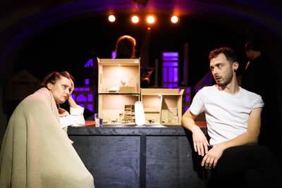 Vilniaus miesto teatras „Atviras ratas“, spektaklis „NT Drama“ (Jokūbo Verbicko nuotr.)