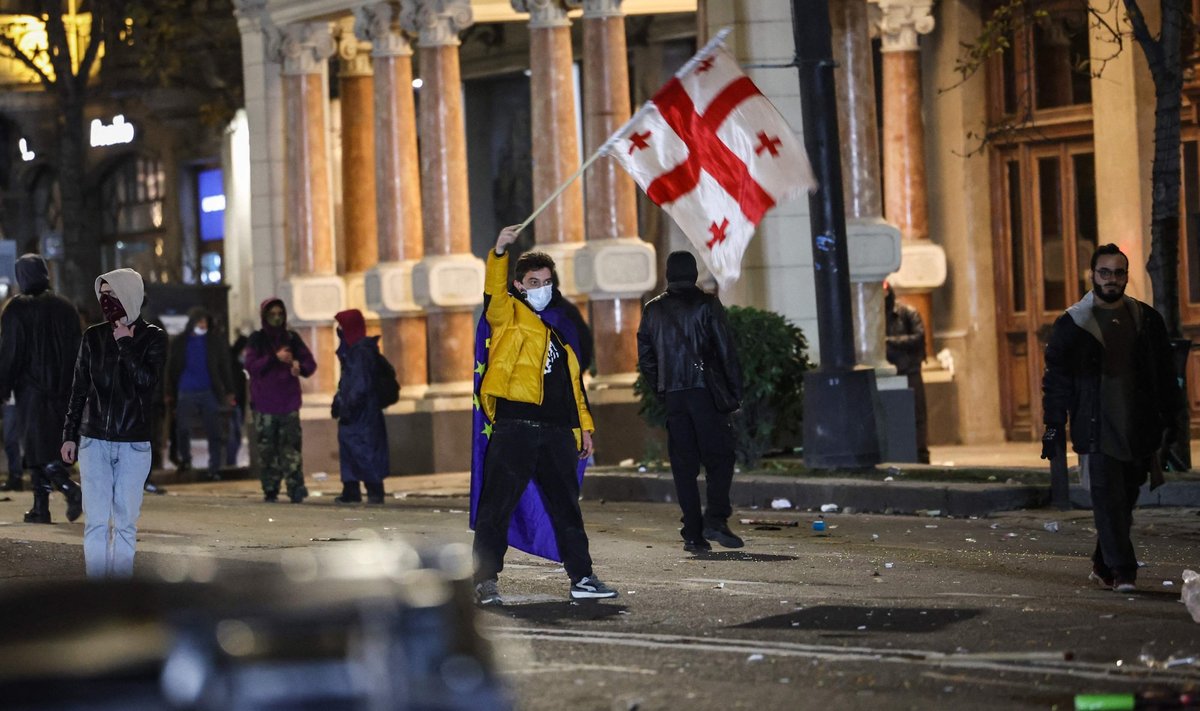 Protest in Tbilisi