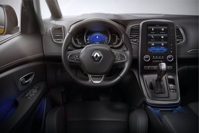 "Renault Scenic" interjeras