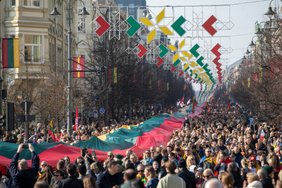 Thousands of people participated in Independence Day parade