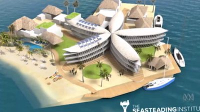 „Seasteading Institute“ vizualizacija