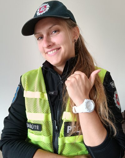Pasvalio bendruomenės pareigūnė Modesta Bertašiūtė