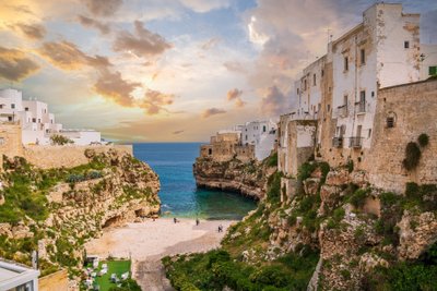 Polignano a Mare paplūdimys