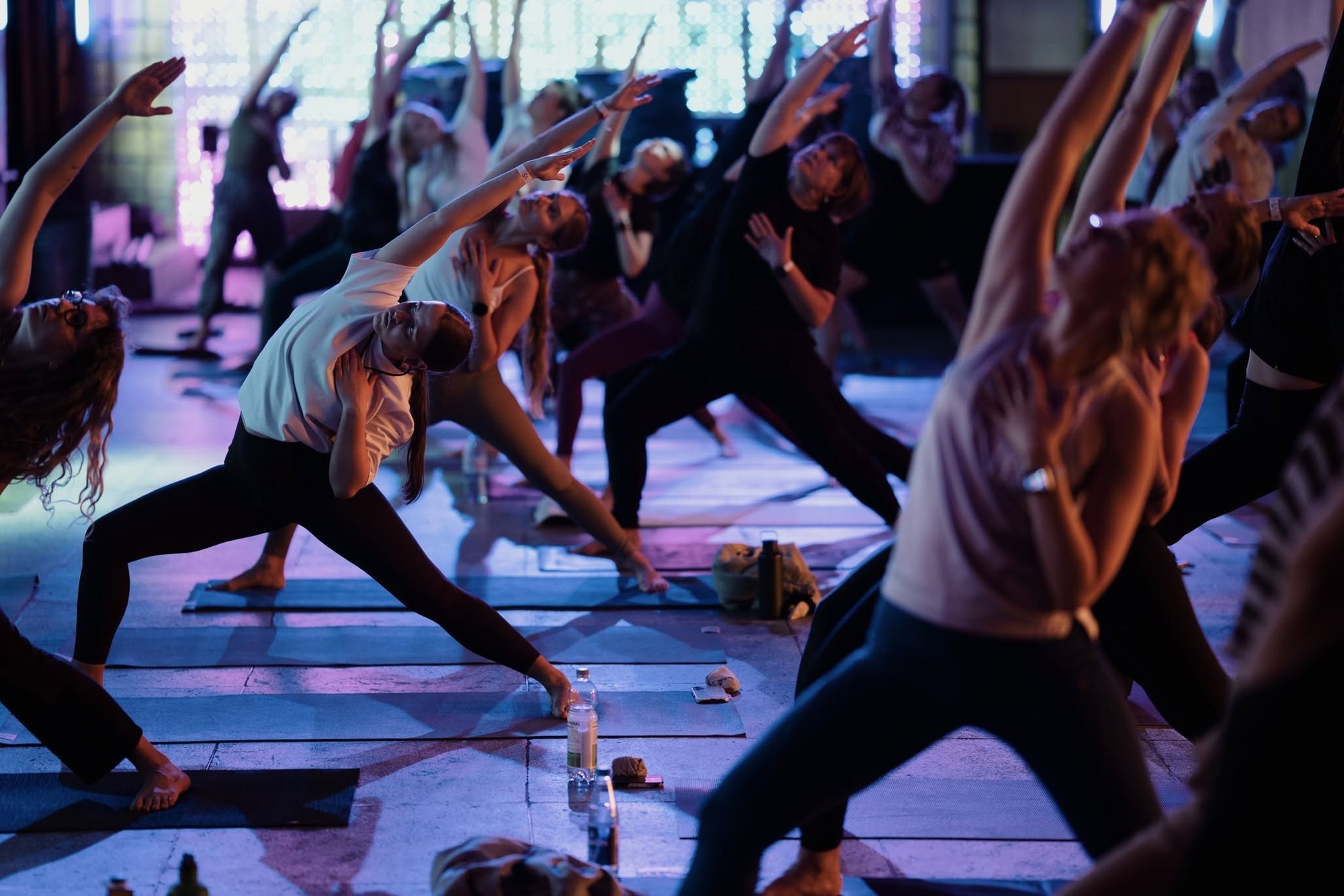 Vilnius Explores New Nightlife Format With Unconventional Yoga Event