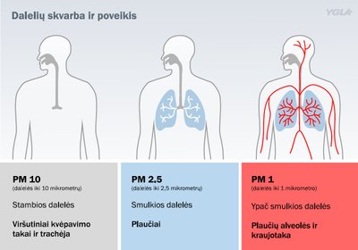 Kietosios dalelės ore ir mūsų namuose