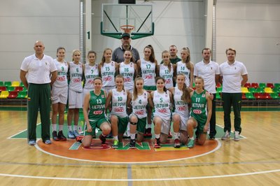 Projekto "Talentų U15 karta“ mergaitės