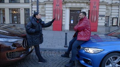 Legendinis Agnės Jagelavičiūtės ir Gedimino Jauniaus "TV Pagalbos" duetas /Foto: ELITAZ