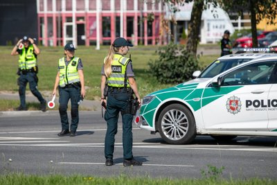 Policijos reidas Vilniuje