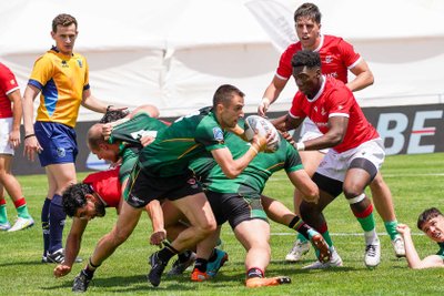 Lietuvos regbio-7 rinktinė Portugalijoje ("Rugby Europe" nuotr.)