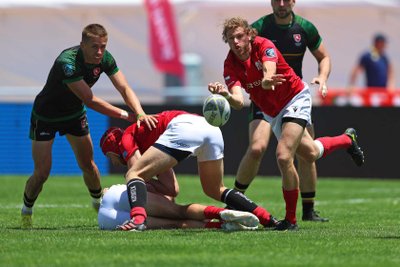 Lietuvos regbio-7 rinktinė Portugalijoje ("Rugby Europe" nuotr.)