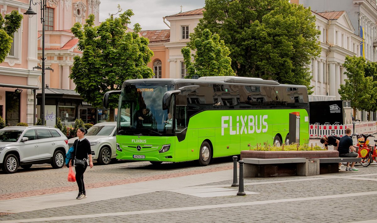 „FlixBus“ skelbia naujus tarptautinių autobusų maršrutus iš Lietuvos