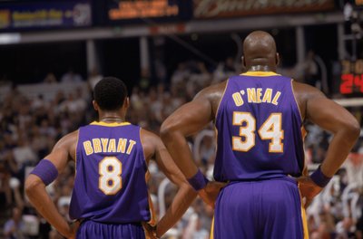 Kobe Bryantas, Shaquille'as O'Nealas