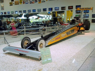 "Top Fuel" klasės automobilis "Victor"