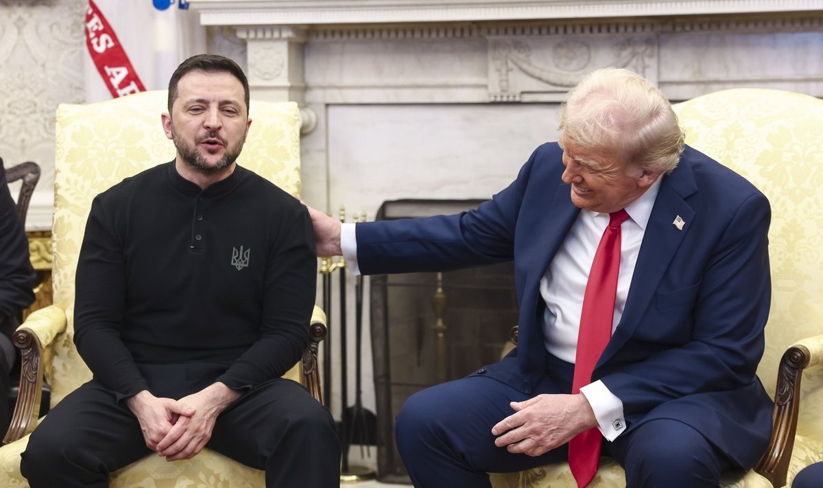 Zelenskio ir Trumpo susitikimas