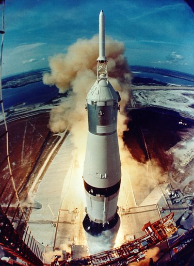 "Saturn V" raketos startas