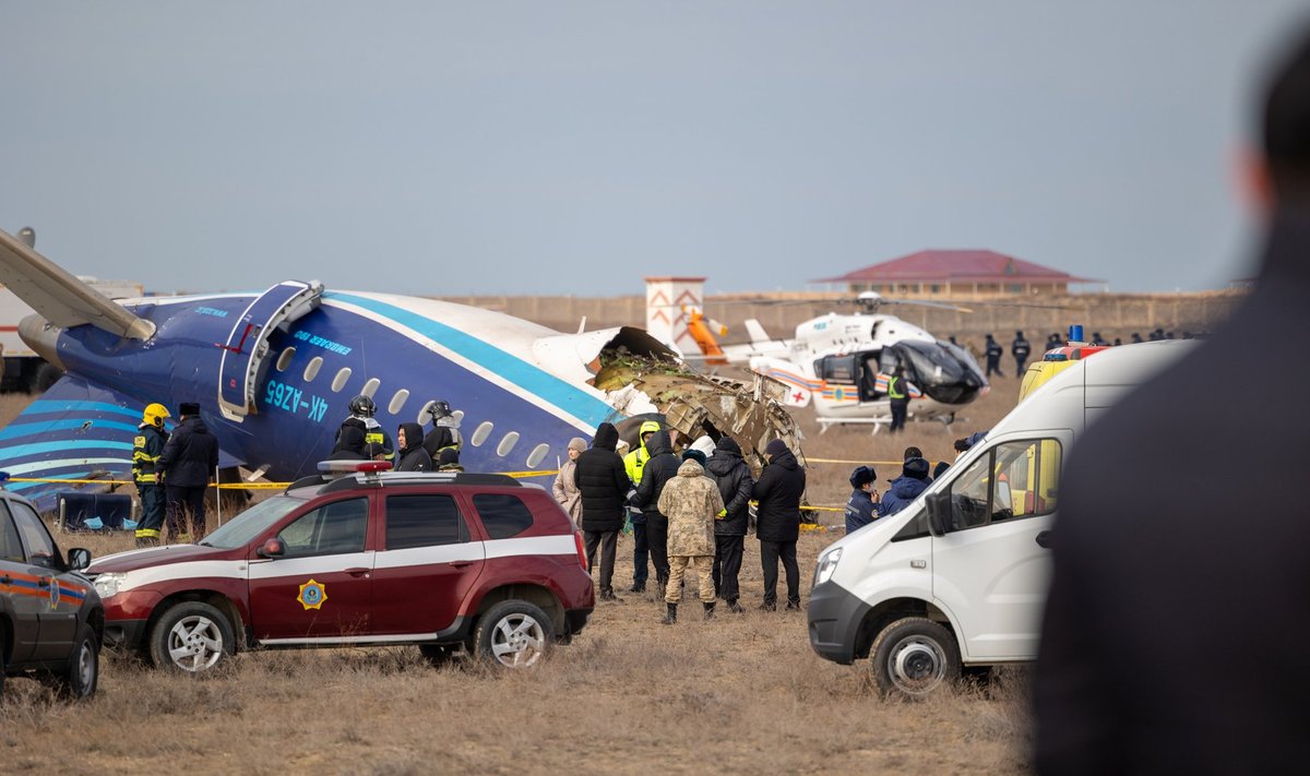 Kazachstane sudužo „Azerbaijan Airlines“ lėktuvas