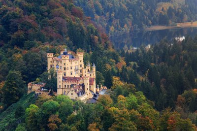 Hohenschwangau pilis, Bavarija (Vokietija)