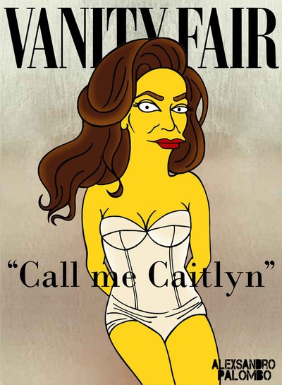 Sukurtas Caitlyn Jenner personažas "Simpsons" seriale